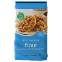 Food Club All-Purpose Flour, 5 Pound