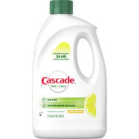 Cascade Dishwasher Detergent, Free & Clear, Lemon Essence, 75 Ounce