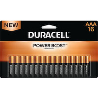 Duracell Batteries, Alkaline, AAA, 1.5 V, 16 Each