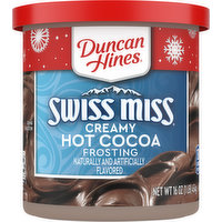 Duncan Hines Frosting, Hot Cocoa, Creamy, 16 Ounce