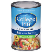 College Inn Chicken Broth, 40% Less Sodium, 100% Natural, 14.5 Ounce