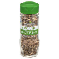 McCormick Gourmet Black Pepper, Organic, Cracked