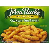 Mrs. Paul's Fish Sticks, Crunchy, 44 Each