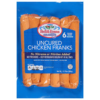 Bell & Evans Chicken Franks, Uncured, Air Chilled, 6 Each