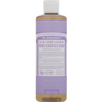 Dr. Bronner's Pure-Castile Soap, 18-in-1 Hemp, Lavender, 16 Fluid ounce