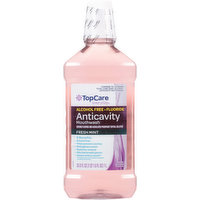 TopCare Mouthwash, Anticavity, Fresh Mint, 33.8 Fluid ounce