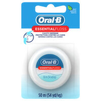 Oral-B Floss, Essential, Mint, 1 Each