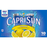 Capri Sun Juice Drink Blend, Lemonade, 10 Each