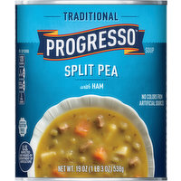 Progresso Soup, Split Pea with Ham, Traditional, 19 Ounce