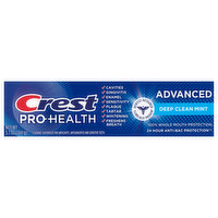 Crest Toothpaste, Deep Clean Mint, Fluoride, Advanced, 5.1 Ounce