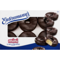 Entenmann's Mini Rich Frosted Donuts, 12 Each