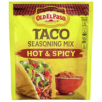 Old El Paso Seasoning Mix, Taco, Hot & Spicy, 1 Ounce