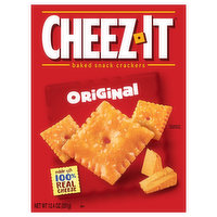 Cheez-It Baked Snack Crackers, Original, 12.4 Ounce