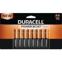 Duracell Batteries, Alkaline, AA, 1.5 V, 16 Each