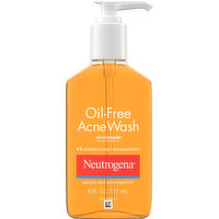 Neutrogena Acne Wash, Oil-Free, 6 Fluid ounce