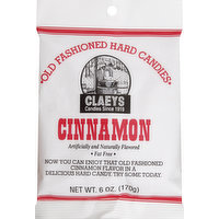 Claeys Hard Candies, Old Fashioned, Cinnamon, 6 Ounce