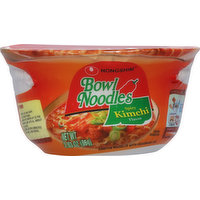 Nongshim Bowl Noodles, Spicy Kimchi Flavor, 3.03 Ounce