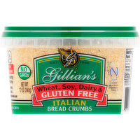 Gillians Bread Crumbs, Gluten Free, Italian, 12 Ounce