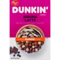 Dunkin Cereal, Mocha Latte, 11 Ounce