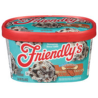 Friendly's Frozen Dairy Dessert, Denali Original Moose Tracks, 1.5 Quart