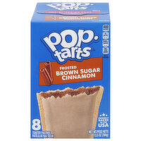 Pop-Tarts Toaster Pastries, Frosted Brown Sugar Cinnamon, 8 Each