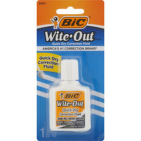 BiC Correction Fluid, Quick Dry, 0.7 Fluid ounce