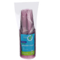 Simply Done Plastic Cups, Tinted, 16 Fluid ounce
