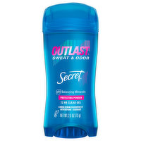 Secret Antiperspirant/Deodorant, Protecting Powder, Sweat & Odor, Clear Gel, 2.6 Ounce