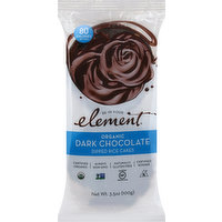 Be In Your Element Rice Cakes, Organic, Dark Chocolate, Dipped, 3.5 Ounce