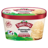 Turkey Hill Ice Cream, Homemade Vanilla, Premium, 1.44 Quart