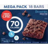 Fiber One Brownies, Chocolate Fudge, Mega Pack, 18 Each