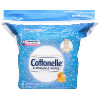 Cottonelle Flushable Wipes, Hypoallergenic, Refill Pack, 168 Each