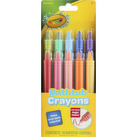 Crayola Crayons, Bathtub, 10 Each