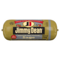 Jimmy Dean Pork Sausage, Premium, Sage, 16 Ounce