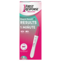 First Response Pregnancy Tests, Rapid Result, 2 Each