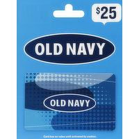 Old Navy Gift Card, $25, 1 Each