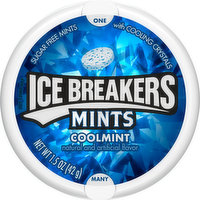 Ice Breakers Mints, Sugar Free, Coolmint, 1.5 Ounce