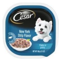 Cesar Canine Cuisine, New York Strip Flavor, 100 Ounce