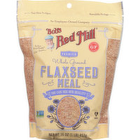 Bob's Red Mill Flaxseed Meal, Premium, Whole Ground, 16 Ounce