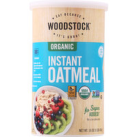 Woodstock Instant Oatmeal, Organic, 16 Ounce