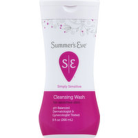 Summer's Eve Cleansing Wash, for Sensitive Skin, 9 Ounce