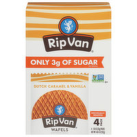 Rip Van Wafels, Dutch Caramel & Vanilla, 4 Pack, 4 Each