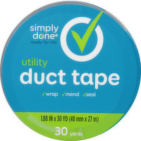 Simply Done Duct Tape, Utility, 30 Yards, 1 Each