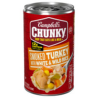 Campbell's Soup, Smoked Turkey with White & Wild Rice, 18.6 Ounce