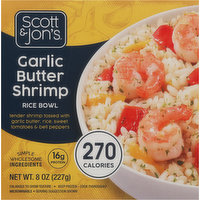 Scott & Jon's Rice Bowl, Garlic Butter Shrimp, 8 Ounce