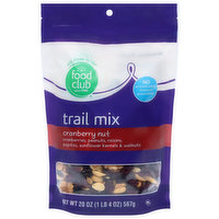 Food Club Trail Mix, Cranberry Nut, 20 Ounce