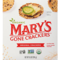 Mary's Gone Crackers Crackers, Organic, Original, 6.5 Ounce