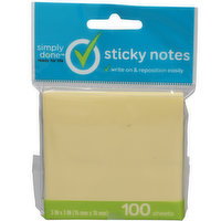 Simply Done Sticky Notes, 1 Each