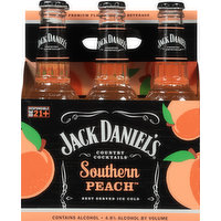 Jack Daniel's Country Cocktails, Southern Peach, 6 Each