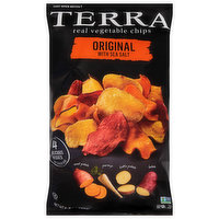 Terra Vegetable Chips, Real, Original with Sea Salt, 6.8 Ounce